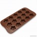 DaKuan Stars Shaped Ice Tray 4 Packs Flexible Chocolate Molds Reusable Stars Shaped Candy Making Molds Food Grade Molds for Chocolate Molds Homemade Soap - Brown - B07CCH21PG